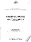 Répertoire des associations immigrées et de solidarité dans l'Union européenne