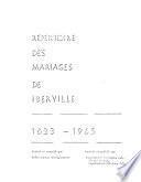 Répertoire des mariages de Iberville, 1823-1965