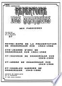 Répertoire des mariages des paroisses Notre-Dame de la Présentation de Shawinigan sud (1924-1982), Ste-Jeanne d'Arc de Shawinigan sud (1924-1982), St-Sauveur de Shawinigan sud (1949-1983), St-André de Shawinigan sud (1949-1982), St-Charles Garnier de Shawinigan (1949-1982).