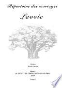 Répertoire des mariages Lavoie