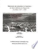 Répertoire des naissances et baptêmes de Saint-Alphonse de Bagotville (La Baie), 1857-1940
