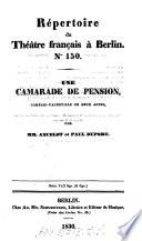 Repertoire du theatre francais a Berlin
