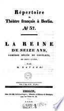 Répertoire du théâtre français à Berlin