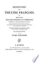 Répertoire du Théâtre François