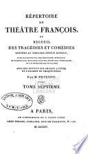 Répertoire du Théâtre François