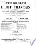 Répertoire général alphabétique du droit français: A-Zow