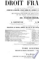 Répertoire général alphabétique du droit français