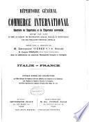 Repertoire general du commerce national et international; repertoire de l'importation et de l'expotation universalles, divise par pays et tenu au courant des modifications legales,fiscales et industrielles,par une publication periodique annuelle