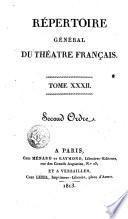Répertoire général du Théatre français ...