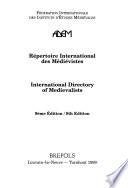 Répertoire international des médiévistes