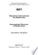 Répertoire international des médiévistes
