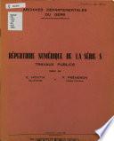 Répertoire numérique de la série S