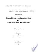Répertoire numérique de la sous-série 1 E