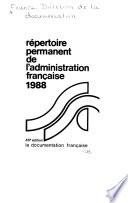Répertoire permanent de l'administration française