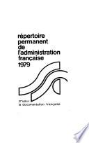 Répertoire permanent de l'administration française