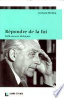 Répondre de la foi