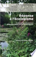 Réponse à l'écologisme