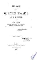 Réponse à La question romaine de M. E. About