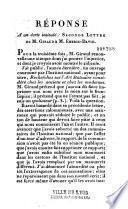Réponse à un écrit intitulé, seconde lettre de M. Giraud à M. Emeric-David