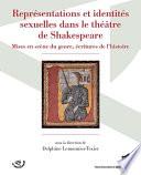 Représentations et identités sexuelles dans le théâtre de Shakespeare