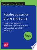 Reprise ou cession d’une entreprise 2020