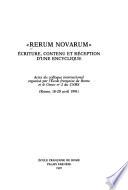 Rerum Novarum