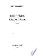 Résidence secondaire