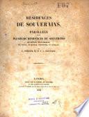 Résidences de souverains
