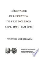 Résistance et libération de l'Ile d'Oleron, Sept. 1944-Mai 1945