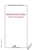 Résonances du réel