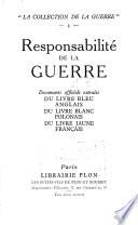 Responsabilité de la Guerre