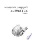 Résultats des campagnes MUSORSTOM.