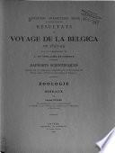 Résultats du voyage du S.Y. Belgica en 1897-1898-1899