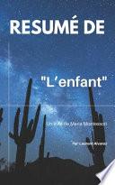 Résumé De L'ENFANT
