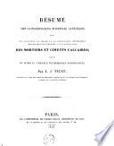 Résumé des connaissances positives actuelles sur les qualités, le choix et la convenance réciproque des matériaux propres a la fabrication des mortiers et ciments calcaires; suivi de notes et tableaux d'expériences justificatives