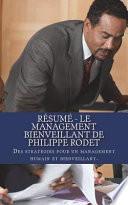 Résumé - Le Management Bienveillant de Philippe Rodet