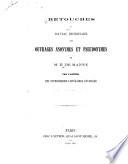 Retouches au Nouveau dictionnaire des ouvrages anonymes et pseudonymes de M. E. de Manne