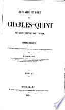 Retraite et mort de Charles-Quint au monastère de Yuste