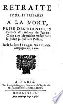 Retraite pour se préparer à la mort