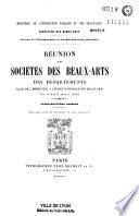 Réunion des sociétés des Beaux-Arts des départements à la Sorbonne