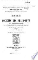 Réunion des sociétés des Beaux-Arts des départements à la Sorbonne