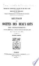Réunion des sociétés des beaux-arts des départements ...