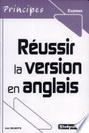 Réussir la version en anglais