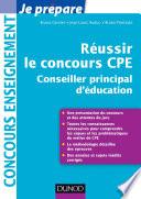 Réussir le concours CPE (Conseiller principal d'éducation)