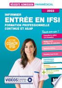 Réussite Admission - Infirmier - Entrée en IFSI - Formation professionnelle continue + AS/AP 2022