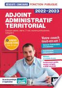 Réussite Concours - Adjoint administratif territorial - 2022-2023 - Préparation complète