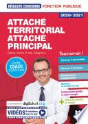 Réussite Concours - Attaché territorial, Attaché principal Cat. A - 2020-2021 - Préparation complète