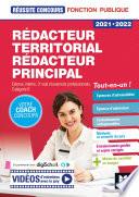 Réussite Concours - Rédacteur territorial/Rédacteur principal - 2021-2022 - Préparation complète