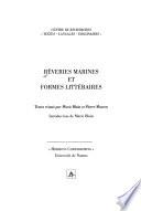 Rêveries marines et formes littéraires