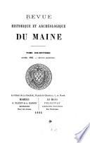 Review historique et archeologique du Maine
